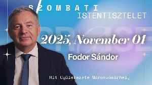 🆕Hit Gyülekezete Istentisztelet | Fodor Sándor | 2025, November 01