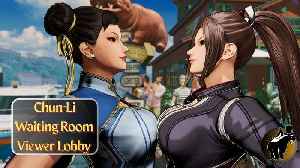 Fatal Fury City of the Wolves Chun Li Waiting Room