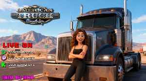 🔴 [FR/ENG] 🚚Deaf Trucker Takes On ATS! Relaxing Drives + Chat ❤ 🚚 !throne 💜 Nov RCP #1