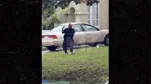 Man Behaves Erratically During Standoff With Police