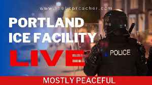 🚨BREAKING LIVE: Is Portland, Oregon ICE Facility Mostly Peaceful