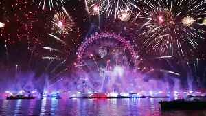 London fireworks usher in the start of 2026