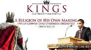 A Religion of His Own Making (When Convenience Overrides Obedience) | Pastor Roger Jimenez