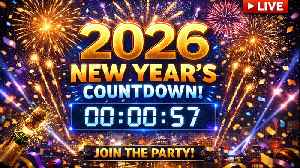 2026 New Year Countdown | All Time Zones