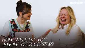 Claudia Jessie & Nicola Coughlan | How Well Do You Know Your Co-Star | Marie Claire