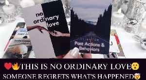 ❤️‍🔥THIS IS NO ORDINARY LOVE😮SOMEONE REGRETS WHAT'S HAPPENED🤯TWIN FLAME LOVE TAROT💖✨