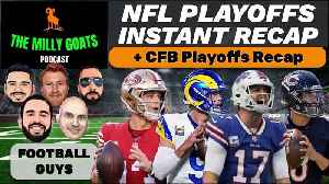 NFL Playoffs Recap: 49ers Upset, Bills Win, Bears Comeback, Rams Survive