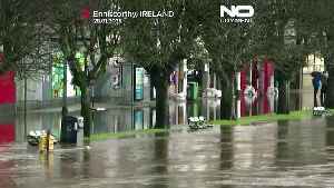 'Everything destroyed': Irish towns clean up after Storm Chandra flooding