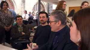 Starmer chats with local residents during visit