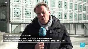 French police raid Arab World Institute over ex-minister’s Epstein ties