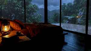 Bersantay menikmati alunan derasnya air hujan