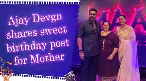 Ajay Devgn celebrates his mother’s birthday, calls her the ‘Shakti’ behind his life