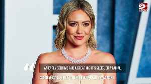 Hilary Duff shares her relaxation secrets for after concerts
