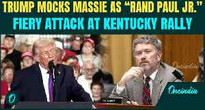 Trump HUMILIATES Thomas Massie At Rally | Calls Him ‘Rand Paul Jr.’ For Releasing Epstein Files?