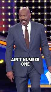 Steve Harvey Lights Up When This Answer Hits on Family Feud