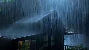 anti stress dengan hujan