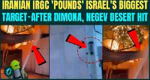 Iran BURNS Israel’s Negev Desert- Iran Ballistic Missile Barrage POUNDS Israel’s Heart- RAW FOOTAGE