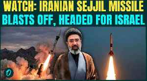 Iran FIRES Sejjil Missiles At Israel; Tel Aviv, Arad, Dimona Under ATTACK | CHILLING Video