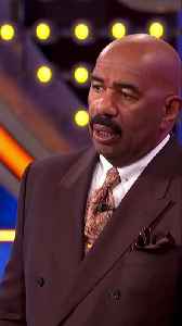 Steve Harvey Threatens to Tear Down the Board on Family Feud