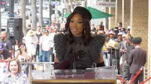 Brandy's full speech at her Hollywood Walk of Fame star ceremony