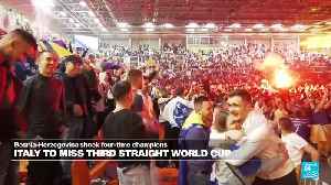 'Massive disappointment': Italy at new low after missing out on yet another World Cup