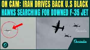 CHILLING VIDEO: Iran SHOOTS U.S BlackHawks Hunting Downed F-35 Pilots- US Helicopters FORCED To FLEE