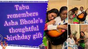 Tabu recalls special birthday gift from Asha Bhosle, calls it her most memorable moment
