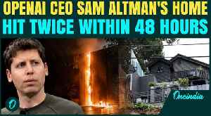 Sam Altsman’s House Attacked BREAKING: Molotov Cocktail Thrown At OpenAI CEO’s Home Over AI Fear