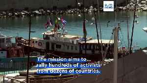 Flotilla carrying activists and aid for Palestinians in Gaza sets sail from Spain