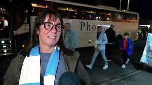 Coventry fans celebrate Premier League return