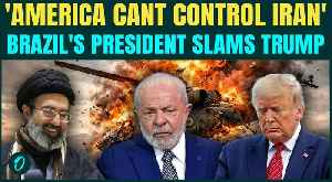 Brazil’s Lula Targets Trump On Iran WAR | “No Leader Has Right” Schools Trump Over Iranian Freedom