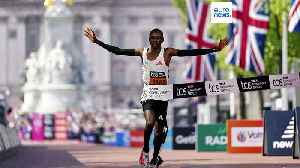 Kenya's Sabastian Sawe becomes first person to run marathon in less than two hours