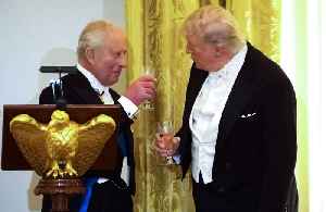 King Charles teases Donald Trump during White House state dinner