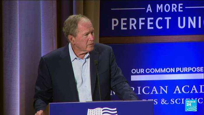'I mean Ukraine': Former US president George W. Bush's speech gaffe