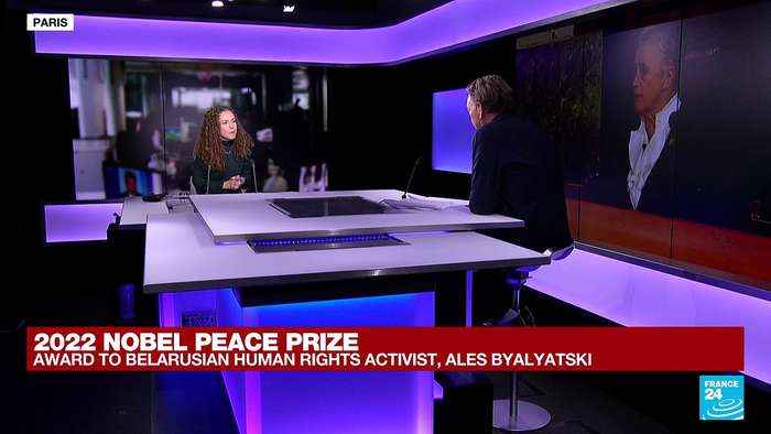 Human rights champions in Belarus, Russia, Ukraine win 2022 Nobel Peace Prize