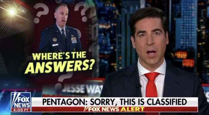 PENTAGON: SORRY, THIS IS CLASSIFIED!