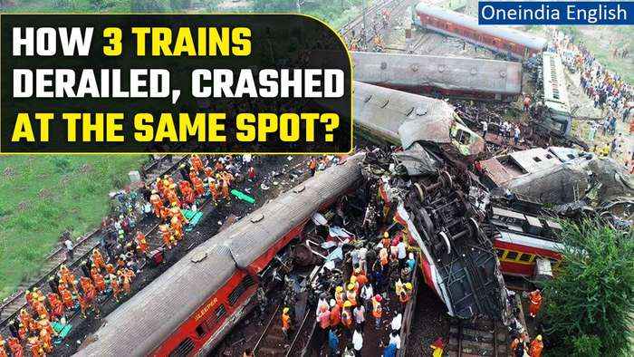 Odisha Train Accident: How did 3 trains collide within minutes in Odisha | Oneindia News