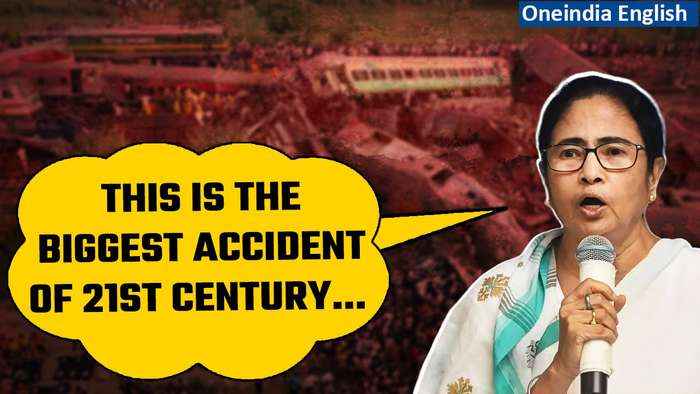 Odisha Triple Train Accident: Mamata Banerjee visits the site, talks about KAVACH | Oneindia News