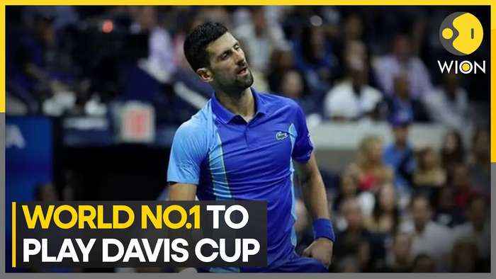 Novak Djokovic looks set to play for Serbia in the Davis Cup this week | WION Sporst