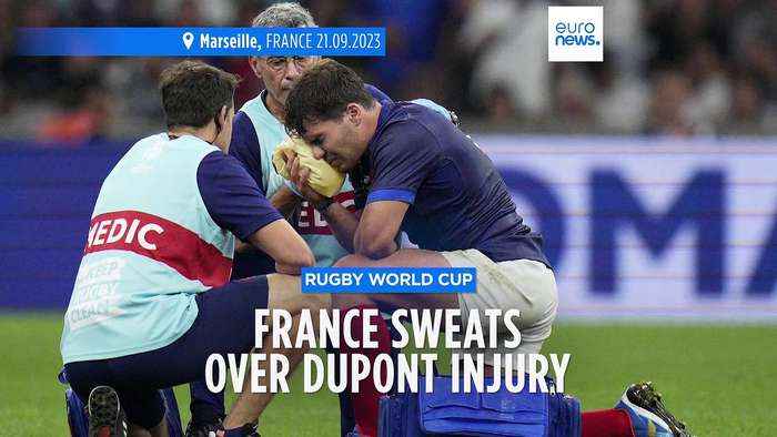 Facial injury may end French skipper Antoine Dupont's Rugby World Cup