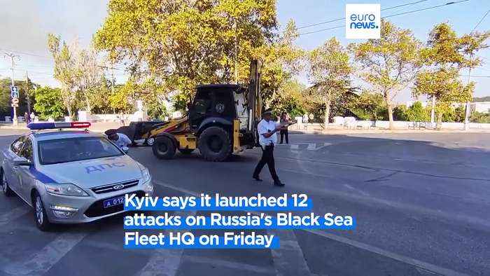 Crimean city of Sevastopol hit by new missile attack