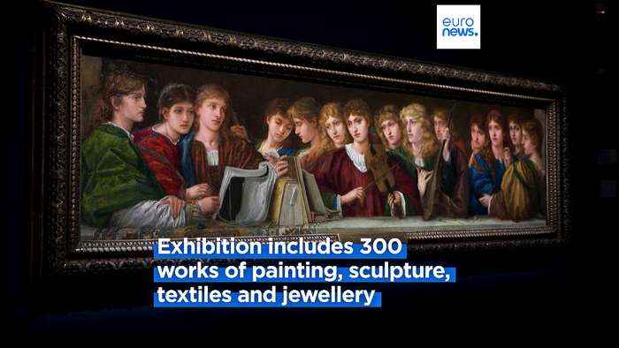 Pre-Raphaelite works inspired by the Old Masters on show in Italy