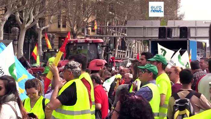 Farmers protest in Madrid despite EU concessions