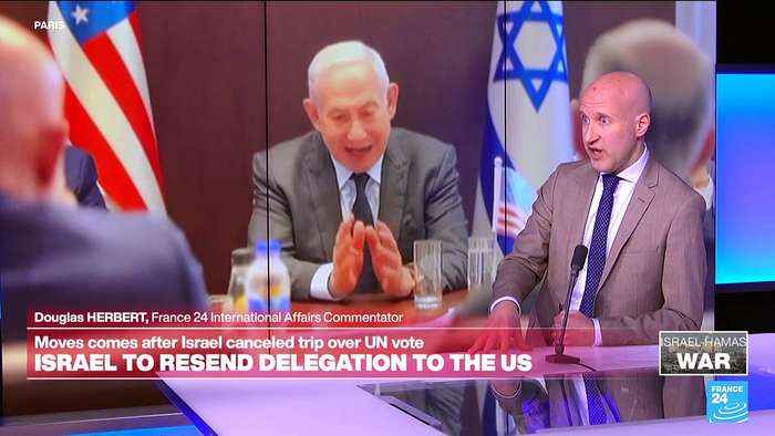 Talks resume on bringing Israeli officials to the US to discuss Gaza operation