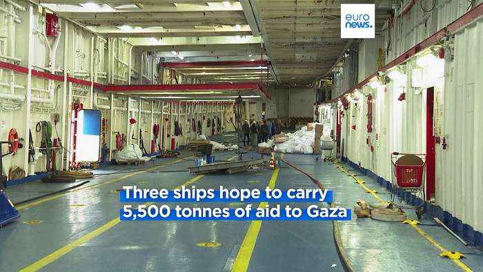 Activists organise 'Freedom Flotilla' laden with food aid for Gaza