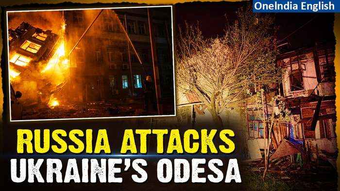 Russia-Ukraine War: Russian drone attack injures seven in Ukraine's Odesa | Oneindia News