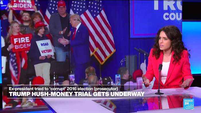 'Fraud, pure and simple': What happened on the first day of Trump's hush money trial?