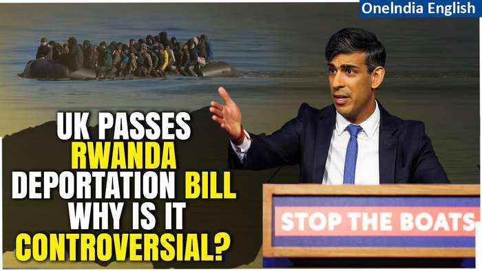Rishi Sunak's controversial Rwanda Migrant Bill passed after UK Parliament Marathon | Oneindia