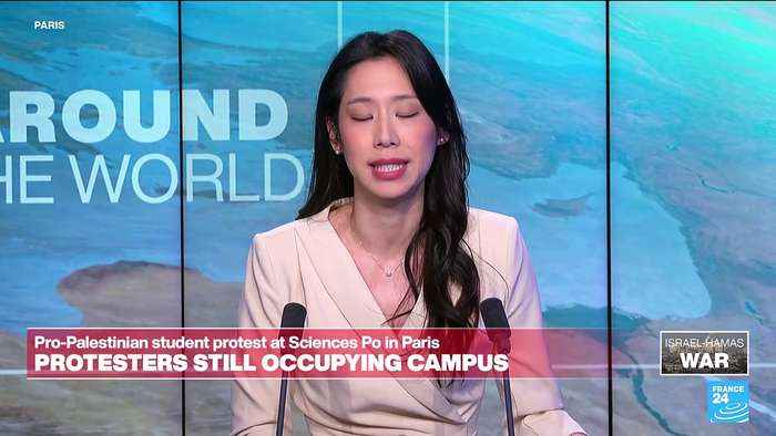'It's our respondability': Students block Paris' Sciences Po university over Gaza war