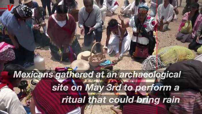 Mexicans Perform Ritual To Pray For Rain During Severe Drought